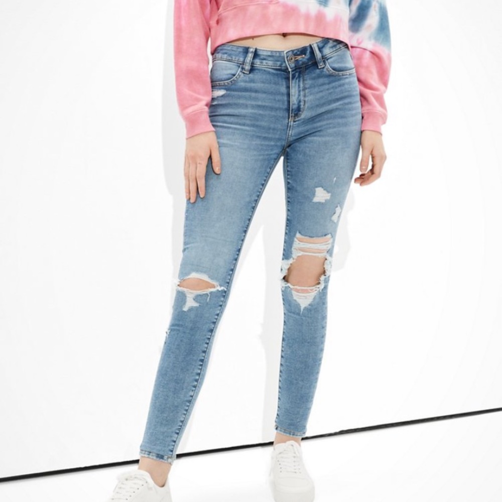 NWT AMERICAN EAGLE High Rise Jegging !!